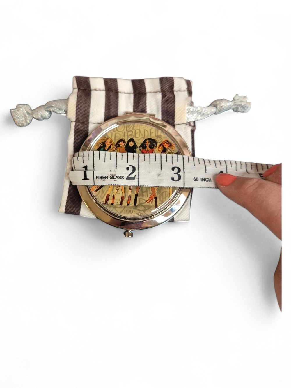 Henri Bendel Izak bendelgirls Compac Mirror - Picture 7 of 8